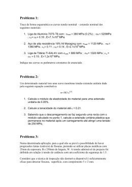 Problemas propostos CMM