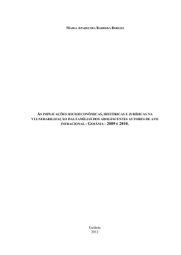 As implica&ccedil;&otilde;es fatores s&oacute;cio-econ&ocirc;micas, hist&oacute;ricas