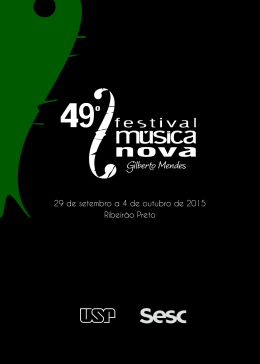 Festival - ffclrp - Universidade de S&atilde;o Paulo