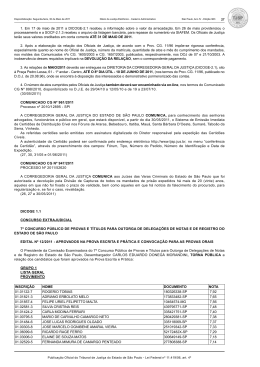 1. Em 17 de maio de 2011 a DICOGE-2.1 recebeu a