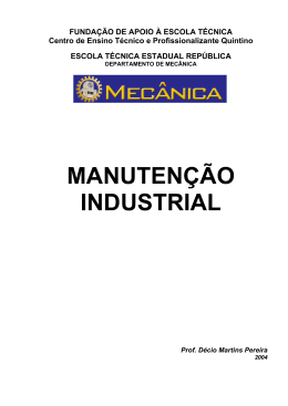 FUNDAO DE APOIO ESCOLA TCNICA
