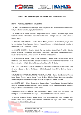 Veja aqui a lista completa