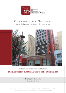 MPT - Conselho Nacional do Ministério Público