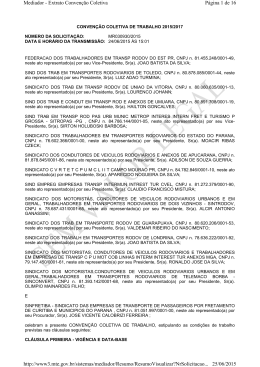 Fretamento Escolar - SINTROPAS-PG