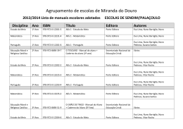 Agrupamento de escolas de Miranda do Douro