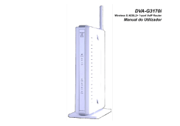Manual de utilizador DVA-G3170i