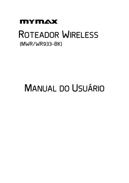 Roteador Wireless 933 - Manual -
