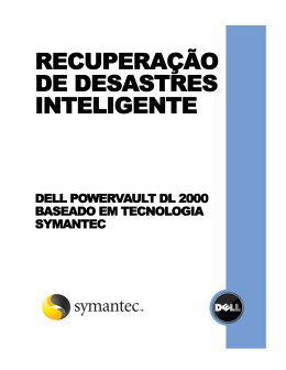 RECUPERAÇÃO DE DESASTRES INTELIGENTE