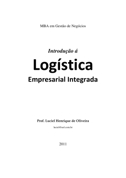 Empresarial Integrada - Logística Empresarial