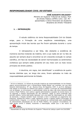 responsabilidade civil do estado - BDJur