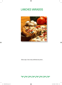 LAncHeS vARIADOS
