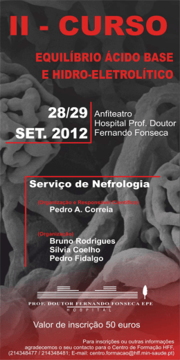 programa - Hospital Prof. Doutor Fernando Fonseca