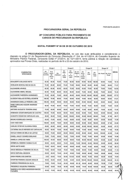 EDITAL 55 - Procuradoria-Geral da Rep&uacute;blica