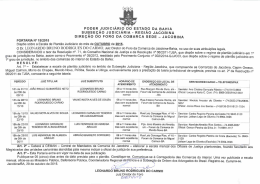 Jacobina - Tribunal de Justiça do Estado da Bahia