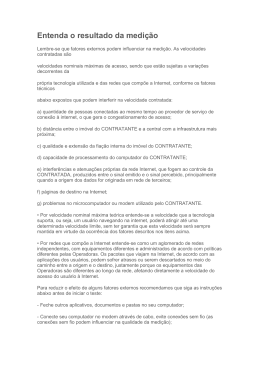 Entenda o resultado da medi&ccedil;&atilde;o