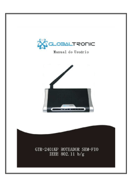 Manual - Globaltronic 11 2084 8910.