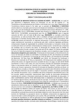 FACULDADE DE MEDICINA EST&Aacute;CIO DE JUAZEIRO DO NORTE