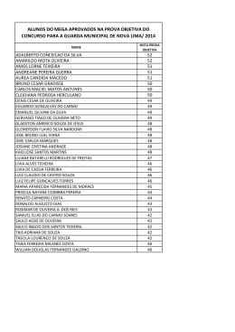 ALUNOS DO MEGA APROVADOS NA PROVA