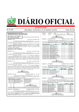 SECRETARIAS DE ESTADO