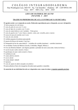 Educa&ccedil;&atilde;o Infantil