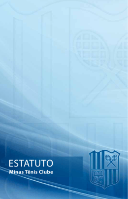 ESTATUTO - Minas T&ecirc;nis Clube