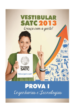 Prova I 2013/2 - PortalSatc.com