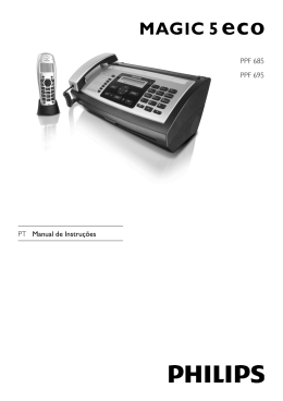 PT Manual de Instru&ccedil;&otilde;es PPF 685 PPF 695