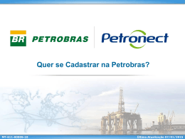 Quer se cadastrar na Petrobras