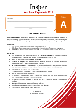 Prova - Insper
