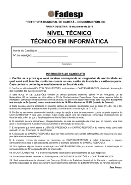 TECNICO EM INFORMATICA