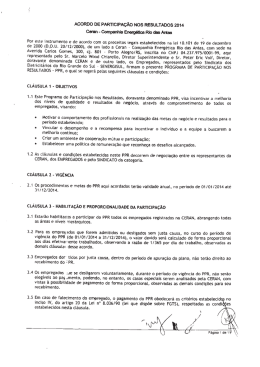 Acordo de Participa&ccedil;&atilde;o nos Resultados 2014 Visualizar