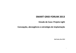 visão estratégica do programa smart grid da light e a implantação