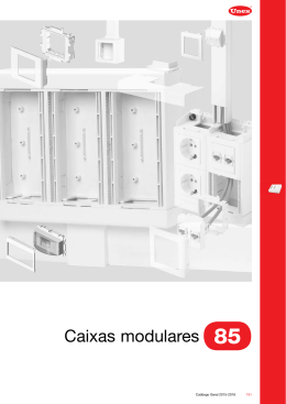 2015-2016 Catálogo Geral - Caixas modulares 85