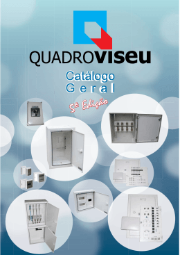Catálogo geral Quadro Viseu 5ª edição