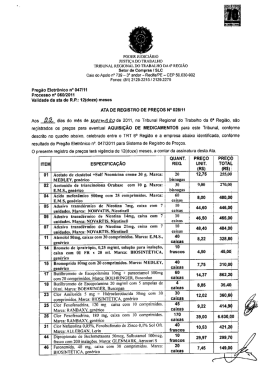 PODER JUDICI&Aacute;RIO JUSTI&Ccedil;A DO TRABALHO TRIBUNAL