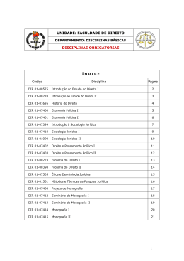 Departamento de Disciplinas B&aacute;sicas