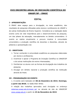 Edital ENAIC 2015