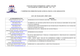 fac &ndash; cg 1&ordm; simp&oacute;sio multidisciplinar de sa&uacute;de