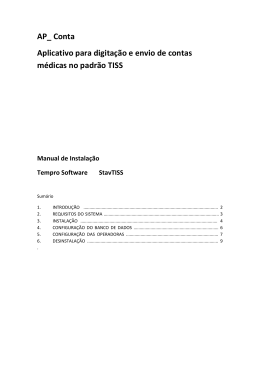 AP_ Conta Aplicativo para digita&ccedil;&atilde;o e envio de contas