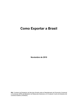 Como Exportar a Brasil - Invest & Export Brasil