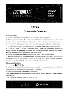 Prova de espanhol e gabarito