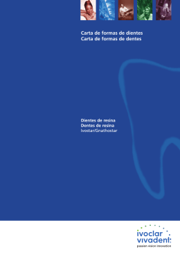 Ivostar-Gnathostar - Carta de formas