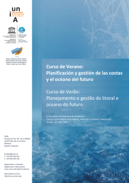 Curso de Verão: Planejamento e gestão do litoral e oceano do futuro