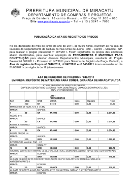 PREFEITURA MUNICIPAL DE MIRACAT