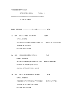 Veja aqui o list&atilde;o com os nomes dos aprovados