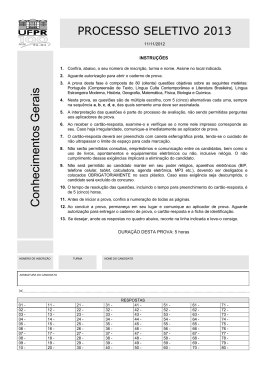 Prova - NC