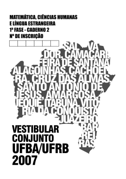 Prova - Ufba