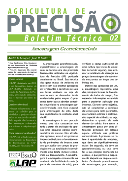 Amostragem Georreferenciada