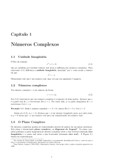 Fun&ccedil;&otilde;es Complexas