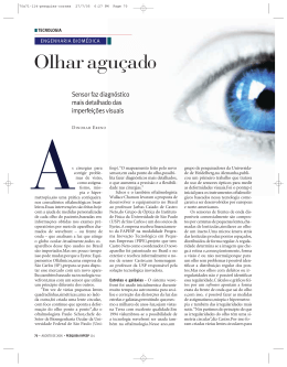 Olhar aguçado - Revista Pesquisa FAPESP